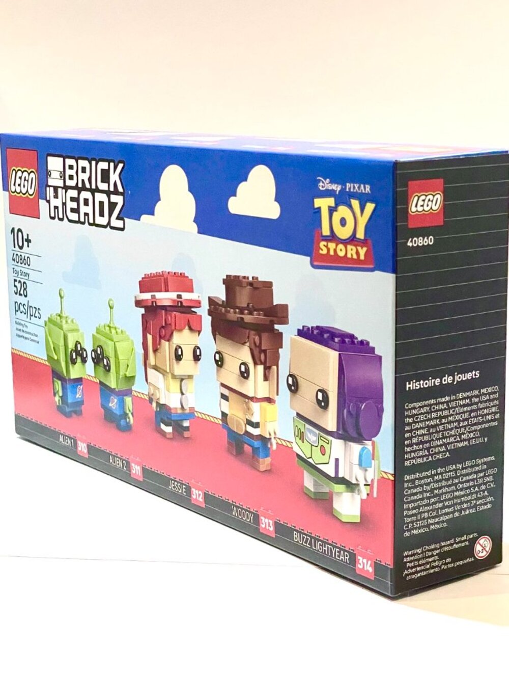 LEGO 40860 Toy Story Woody Jessie Buzz Alien Brickheadz NIB New in Hand - Picture 7 of 14
